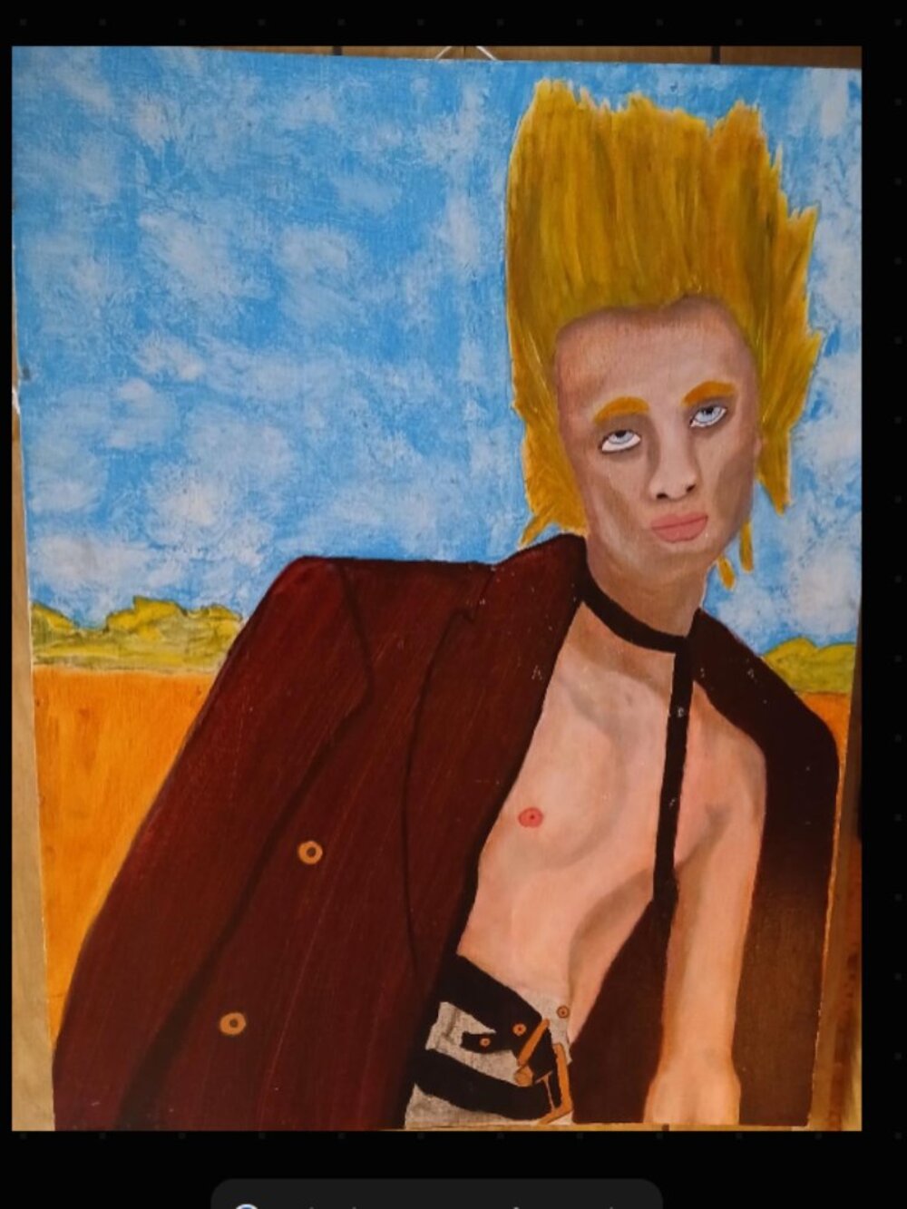 "WHATEVER!!" acrylic painting on canvas by The Chef Dr. Mark Twain Heaton III